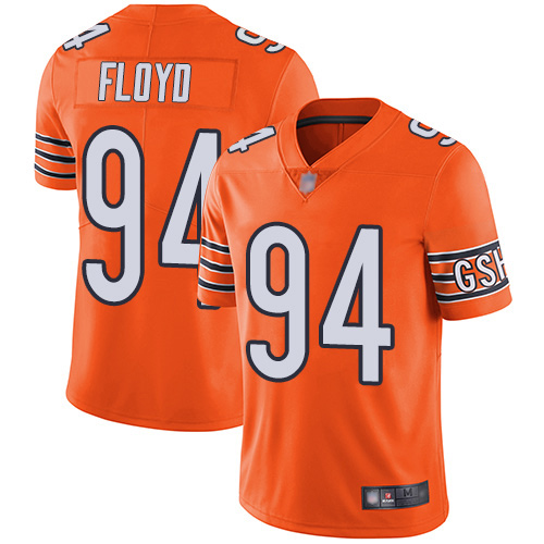 Chicago Bears Limited Orange Men Leonard Floyd Alternate Jersey NFL Football #94 Vapor Untouchable->chicago bears->NFL Jersey